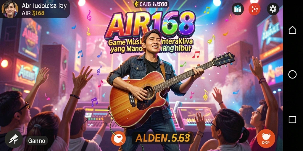 Screenshot gameplay AIR168 dengan tampilan seru dan interaktif.