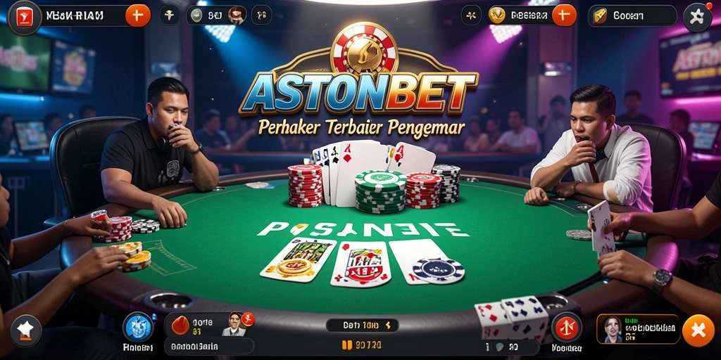 Gameplay Poker yang seru dan menarik di ASTONBET.