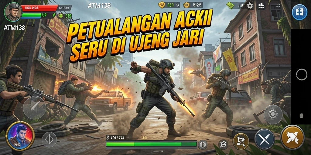 Gameplay seru dan mendebarkan dari ATM138 yang penuh aksi.