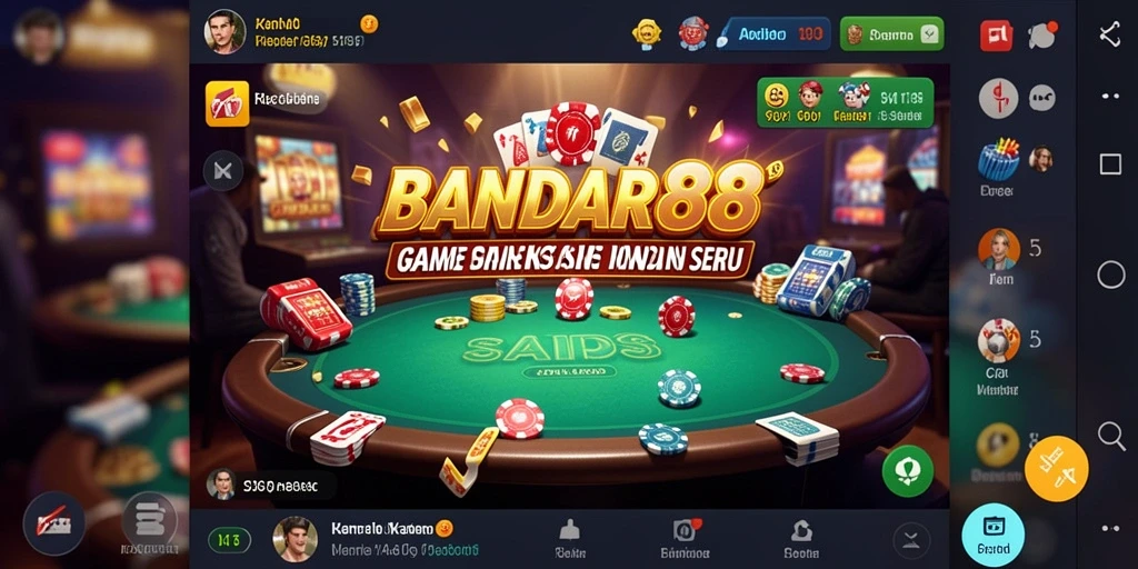 Tampilan gameplay seru dan menarik di BANDAR88.