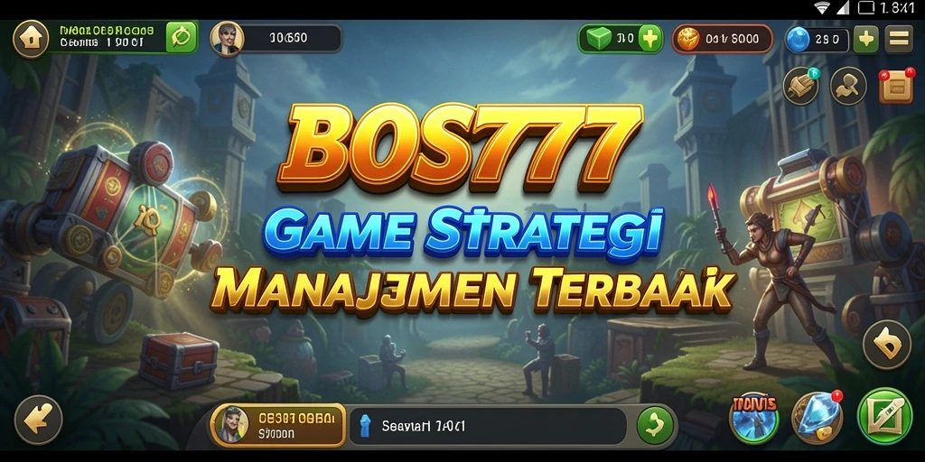 Tampilan gameplay BOS777 dengan aksi strategi yang mendebarkan.