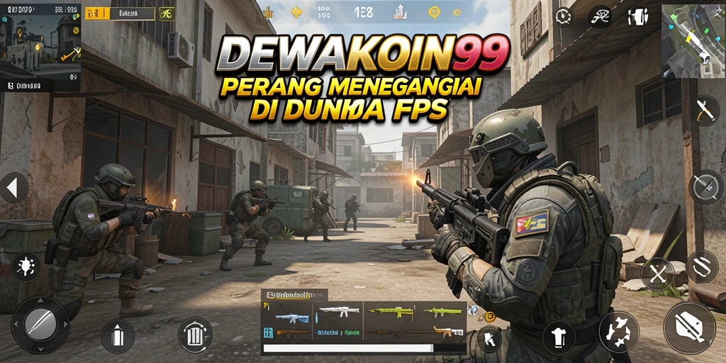 Gameplay mendebarkan DEWAKOIN99 dengan aksi tembak-menembak yang seru.