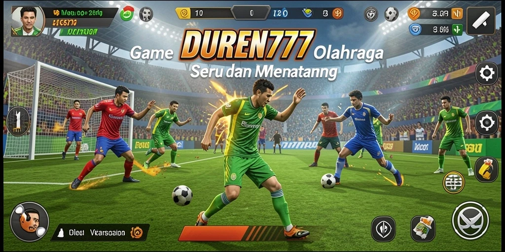 Tampilan gameplay DUREN777 yang menarik dan dinamis.