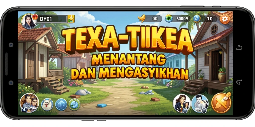 Tampilan gameplay DY01 dengan teka-teki menantang yang menarik.