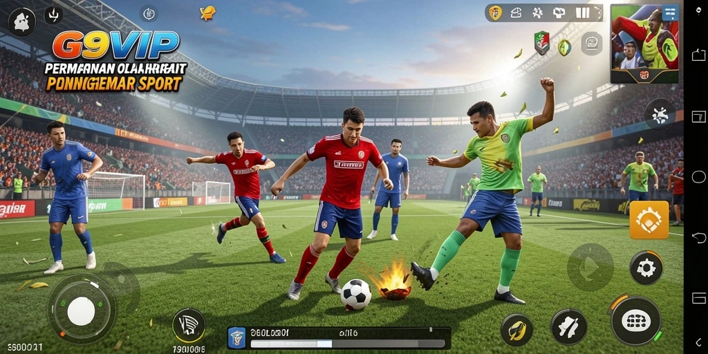 Tampilan gameplay G9VIP yang menegangkan dan kompetitif.