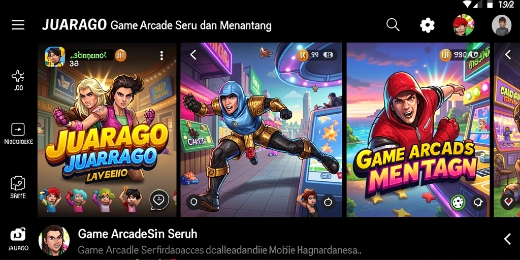 Tampilan menarik gameplay JUARAGO yang menantang bagi pemain.