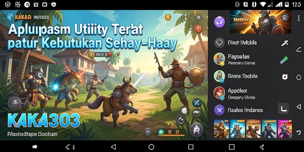 Tampilan antarmuka KAKA303 yang intuitif dan efisien.