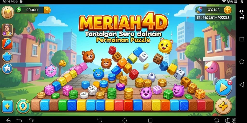 Tampilan menarik dari gameplay MERIAH4D yang penuh tantangan puzzle.