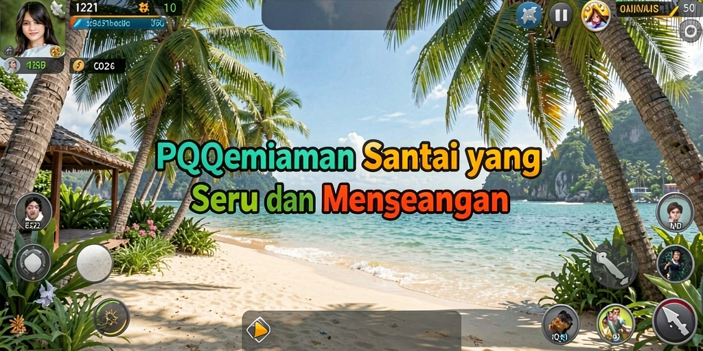 Tampilan gameplay menarik dari QQ1221 yang menyenangkan.