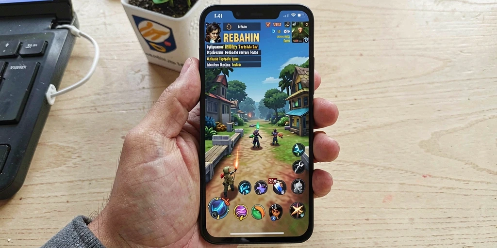 Tampilan antarmuka aplikasi REBAHIN yang modern dan intuitif.