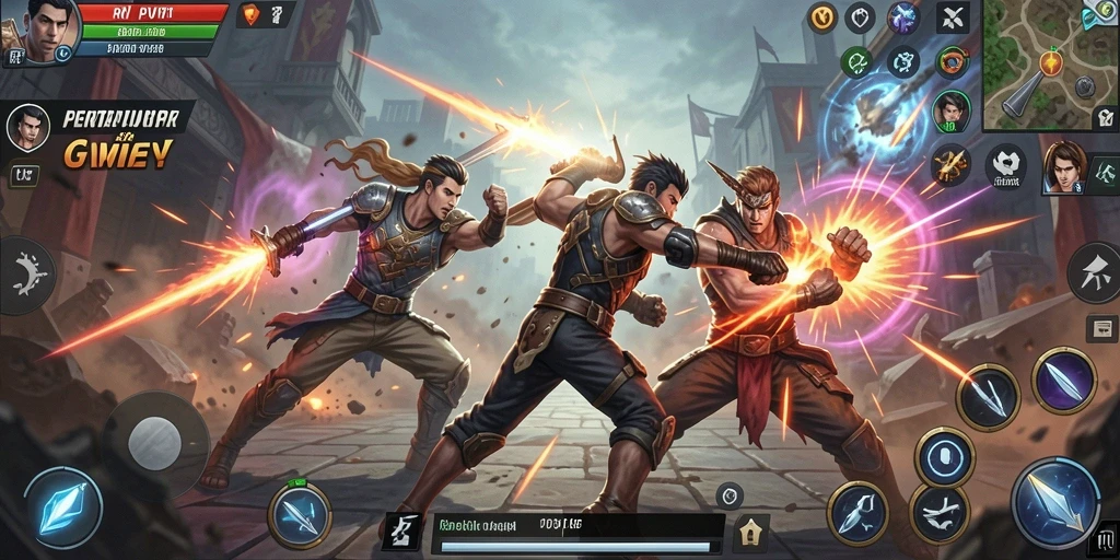 Tampilan gameplay RPVIP1 yang menegangkan dan mendebarkan.