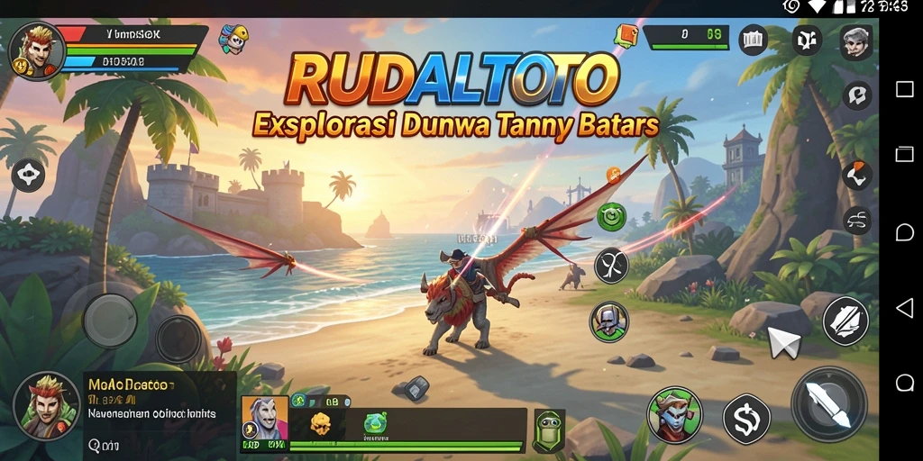 Gameplay RUDALTOTO dengan beragam petualangan menarik.