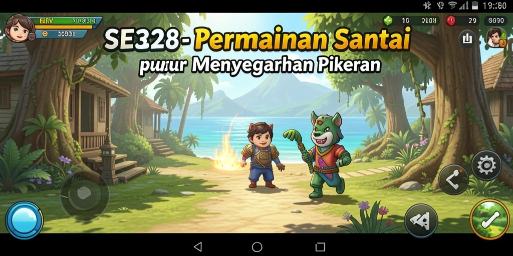 Gambaran menarik dari gameplay SE328 yang penuh warna.