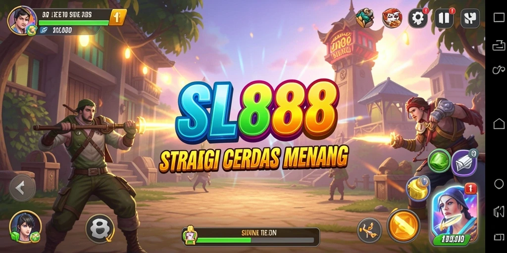 Tampilan gameplay <strong>SL888</strong> yang penuh taktik dan strategi mendebarkan.