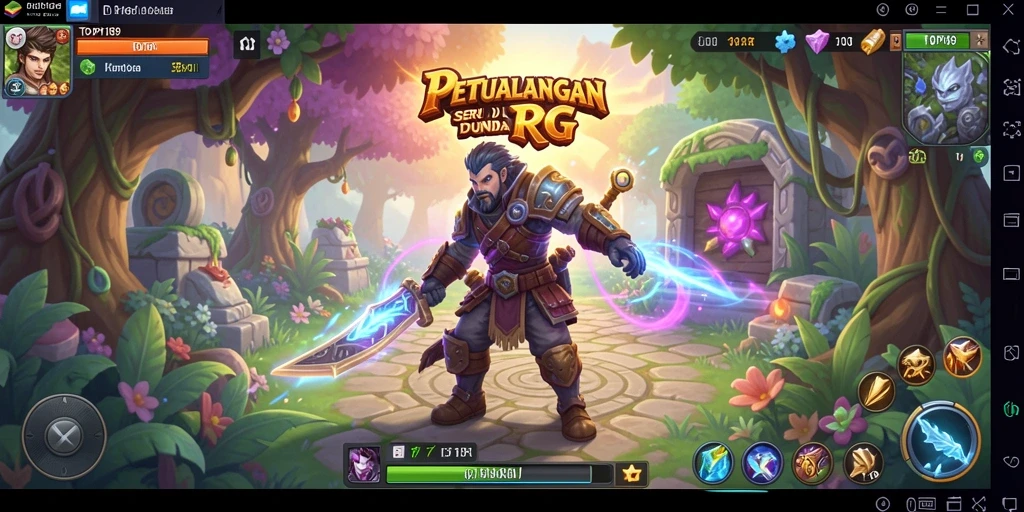 Tampilan gameplay seru dan mendebarkan di dunia RPG TOPI189.